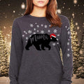 Southern Attitude Preppy Mama Bear Holiday - Adult & Kids T-Shirts, Sweatshirts & Hoodies apparel design preview 1