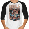 Man, I Love Fantasy 3/4 Sleeve Raglan - Adult & Kids T-Shirts, Sweatshirts & Hoodies apparel design preview 1