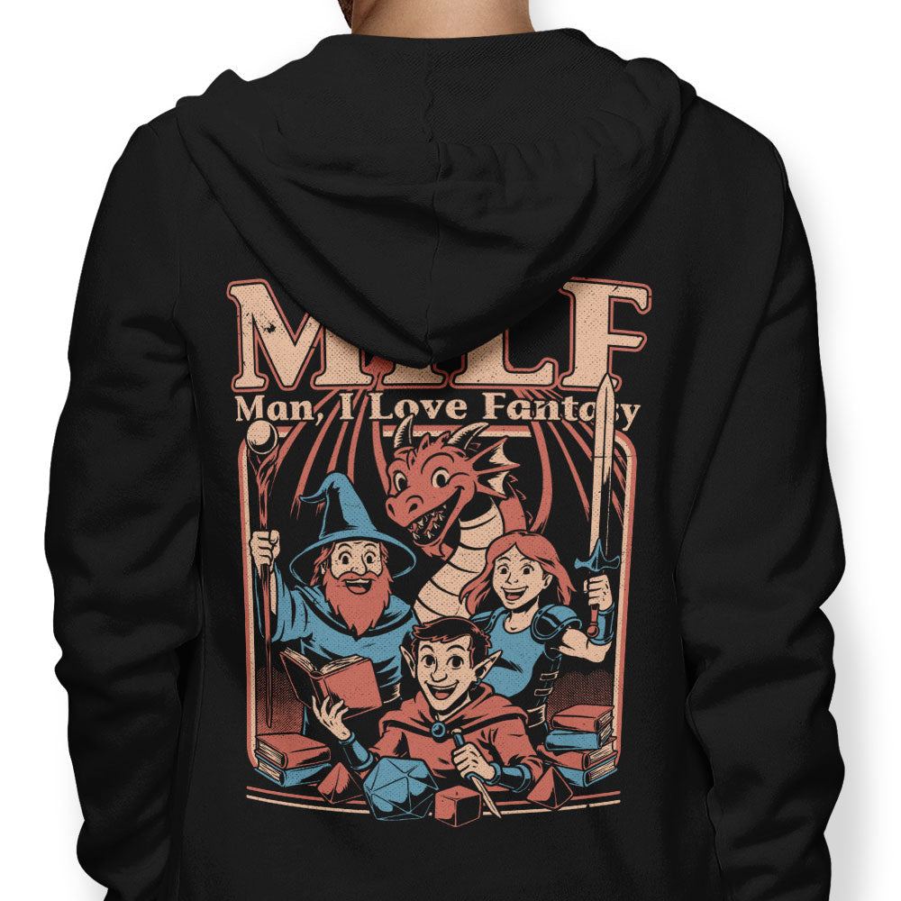 Man, I Love Fantasy - Adult & Kids T-Shirts, Sweatshirts & Hoodies apparel design preview 1