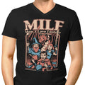 Man, I Love Fantasy Men's V-Neck - Adult & Kids T-Shirts, Sweatshirts & Hoodies apparel design preview 1