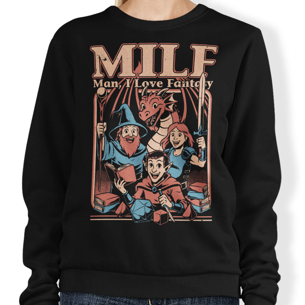 Man, I Love Fantasy - Adult & Kids T-Shirts, Sweatshirts & Hoodies apparel design preview 1