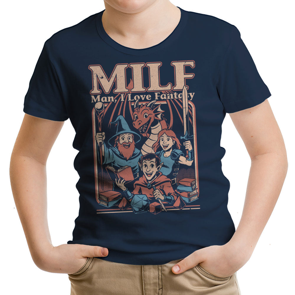Man, I Love Fantasy Youth Apparel - Adult & Kids T-Shirts, Sweatshirts & Hoodies apparel design preview 2