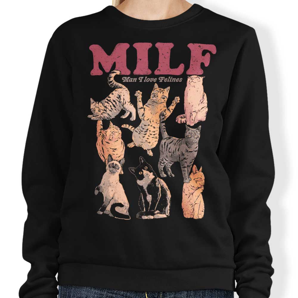 Man I Love Felines - Adult & Kids T-Shirts, Sweatshirts & Hoodies apparel design preview 1