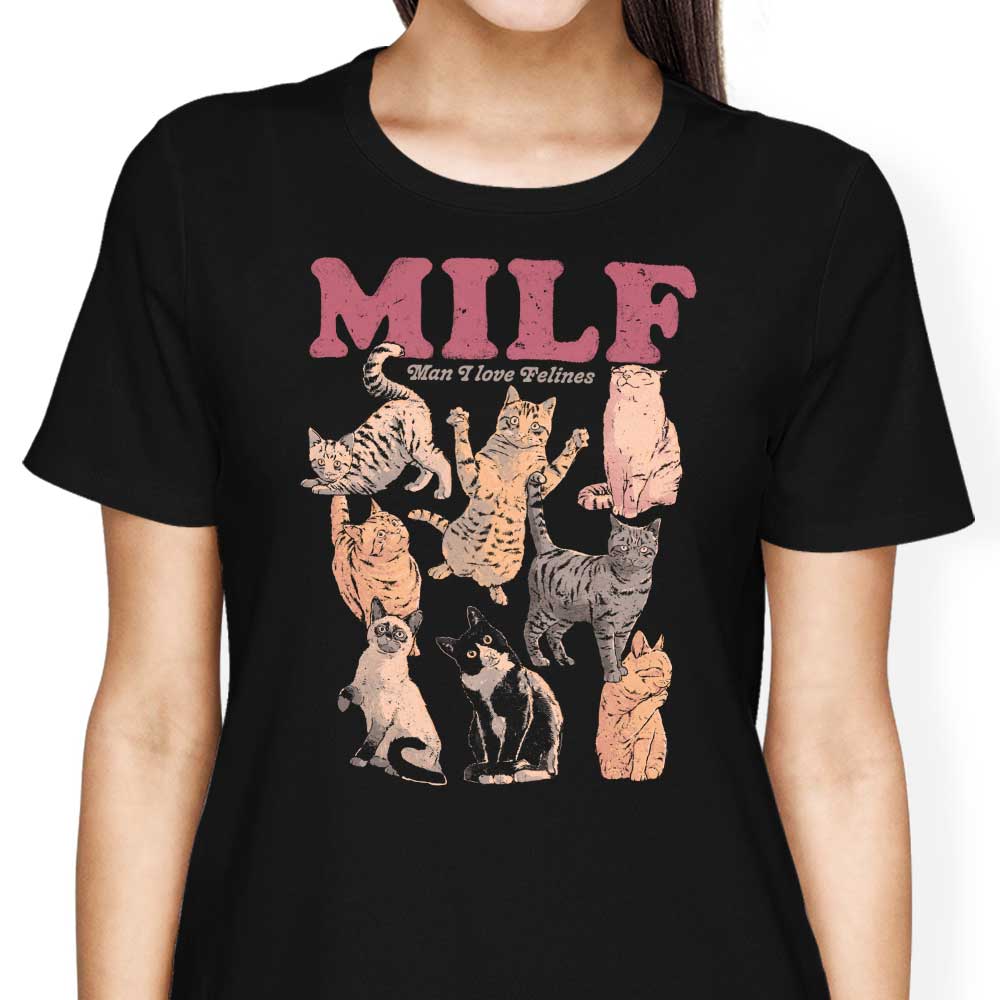 Man I Love Felines Women's Apparel - Adult & Kids T-Shirts, Sweatshirts & Hoodies apparel design preview 1