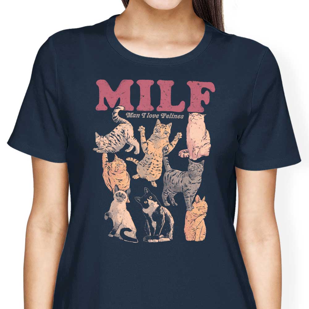 Man I Love Felines Women's Apparel - Adult & Kids T-Shirts, Sweatshirts & Hoodies apparel design preview 2