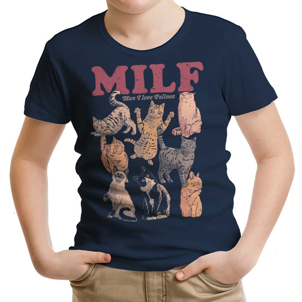 Man I Love Felines Youth Apparel - Adult & Kids T-Shirts, Sweatshirts & Hoodies apparel design preview 2