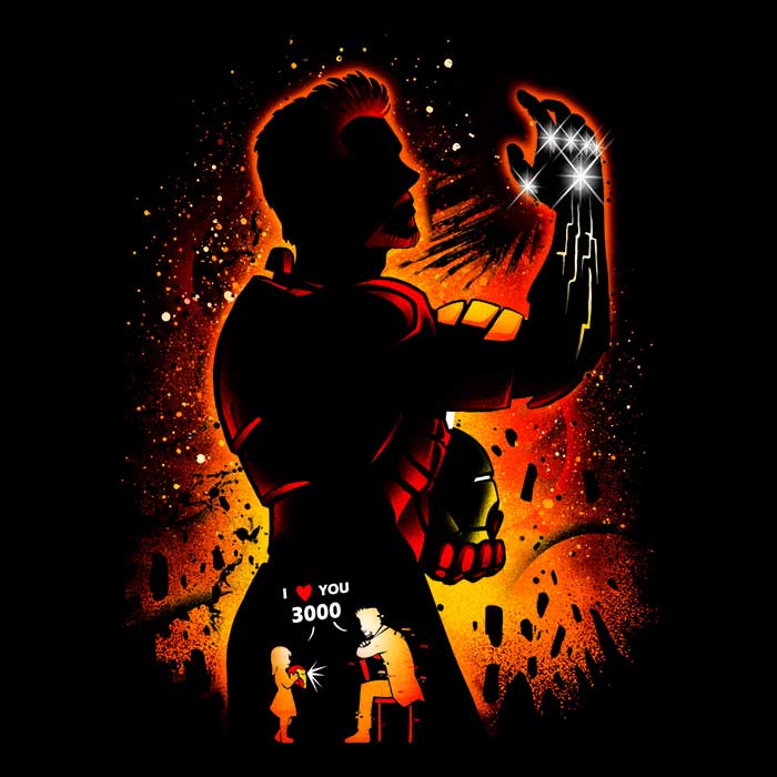 Man of Iron Youth Apparel - Adult & Kids T-Shirts, Sweatshirts & Hoodies apparel design preview 2