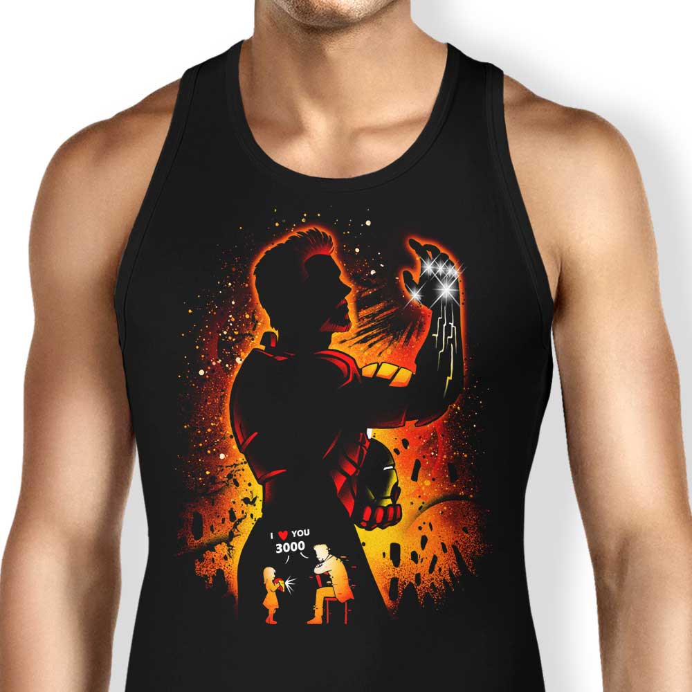 Man of Iron Tank Top - Adult & Kids T-Shirts, Sweatshirts & Hoodies apparel design preview 1