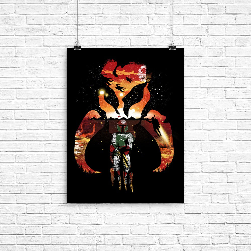 Mandalore (Alt) Poster - Adult & Kids T-Shirts, Sweatshirts & Hoodies apparel design preview 1
