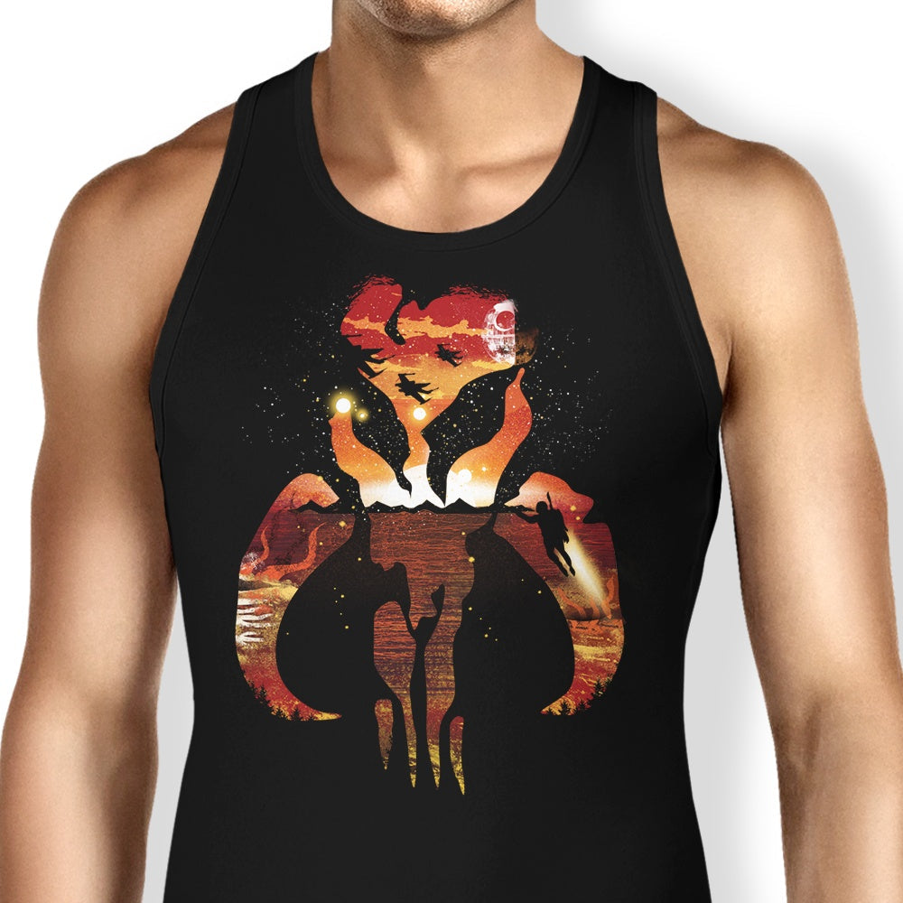 Mandalore Tank Top - Adult & Kids T-Shirts, Sweatshirts & Hoodies apparel design preview 1