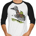 Mando and Child 3/4 Sleeve Raglan - Adult & Kids T-Shirts, Sweatshirts & Hoodies apparel design preview 1