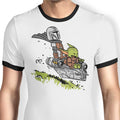 Mando and Child Ringer - Adult & Kids T-Shirts, Sweatshirts & Hoodies apparel design preview 1