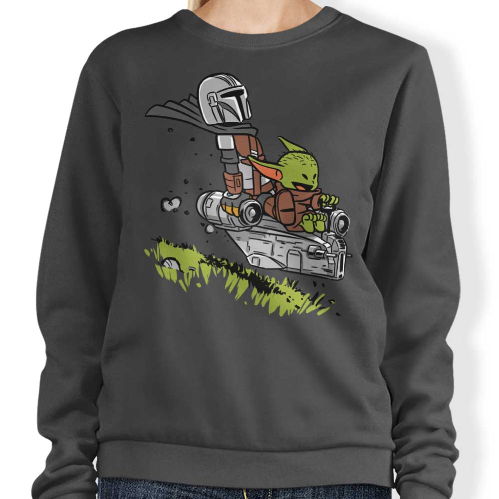 Mando and Child - Adult & Kids T-Shirts, Sweatshirts & Hoodies apparel design preview 1