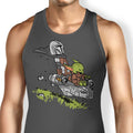 Mando and Child Tank Top - Adult & Kids T-Shirts, Sweatshirts & Hoodies apparel design preview 1