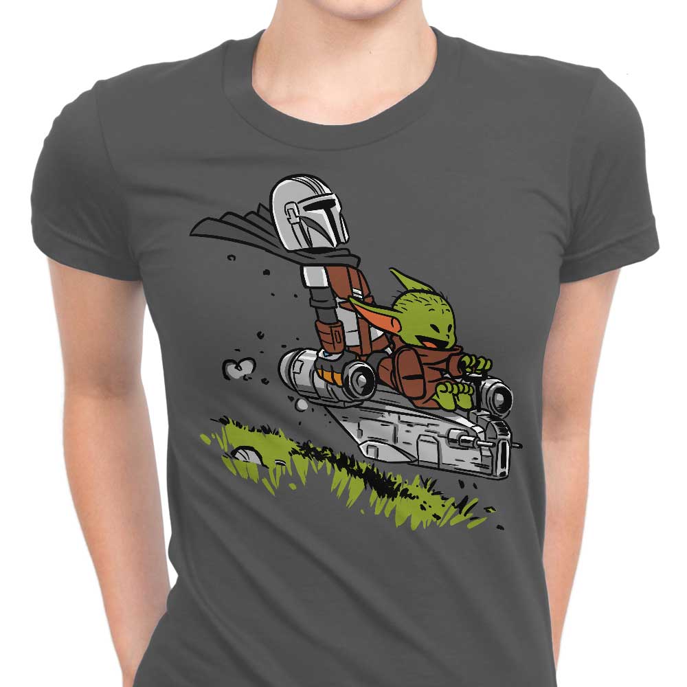 Mando and Child Women's Apparel - Adult & Kids T-Shirts, Sweatshirts & Hoodies apparel design preview 1