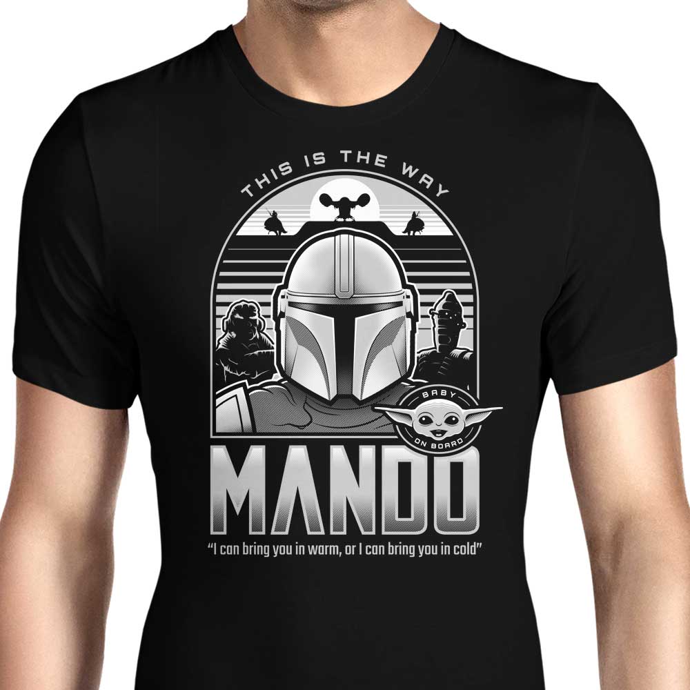 Mando and Friends Men's Apparel - Adult & Kids T-Shirts, Sweatshirts & Hoodies apparel design preview 1