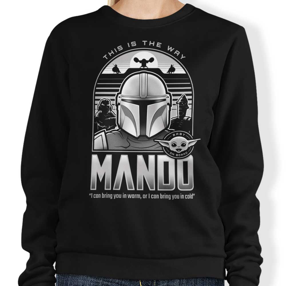 Mando and Friends - Adult & Kids T-Shirts, Sweatshirts & Hoodies apparel design preview 1