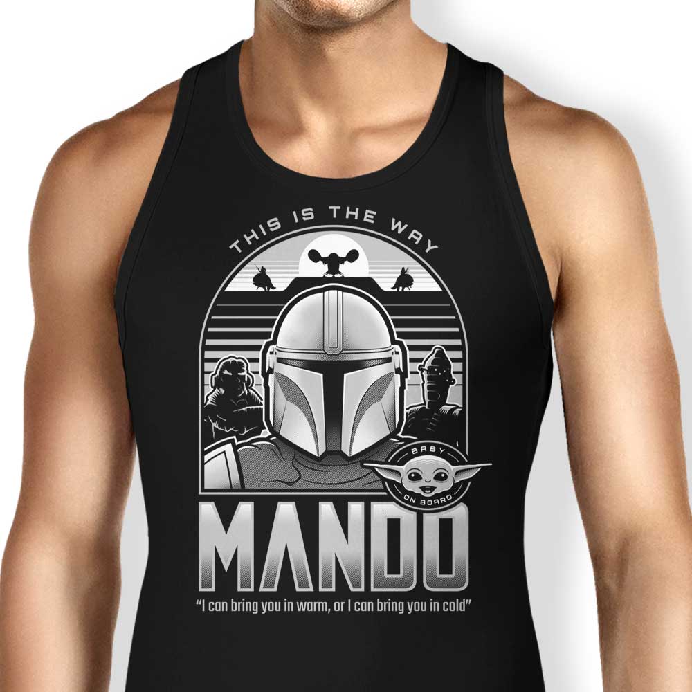 Mando and Friends Tank Top - Adult & Kids T-Shirts, Sweatshirts & Hoodies apparel design preview 1