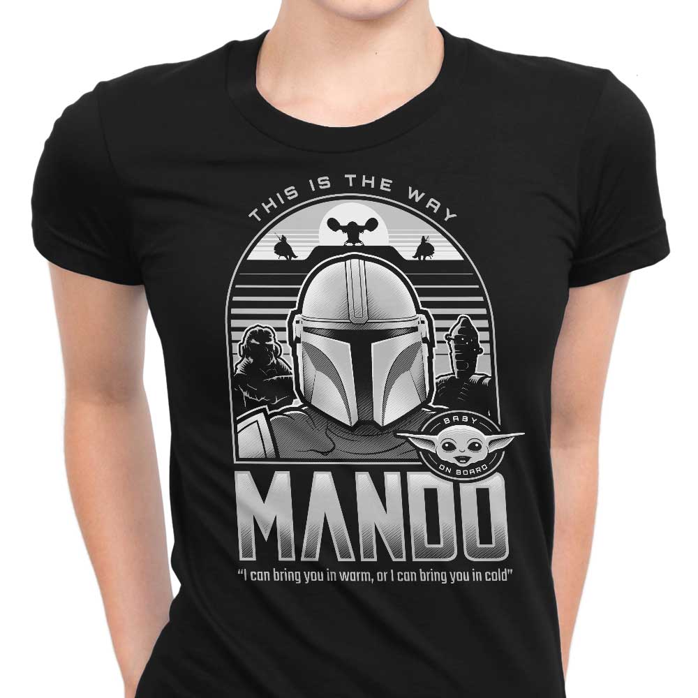 Mando and Friends Women's Apparel - Adult & Kids T-Shirts, Sweatshirts & Hoodies apparel design preview 1