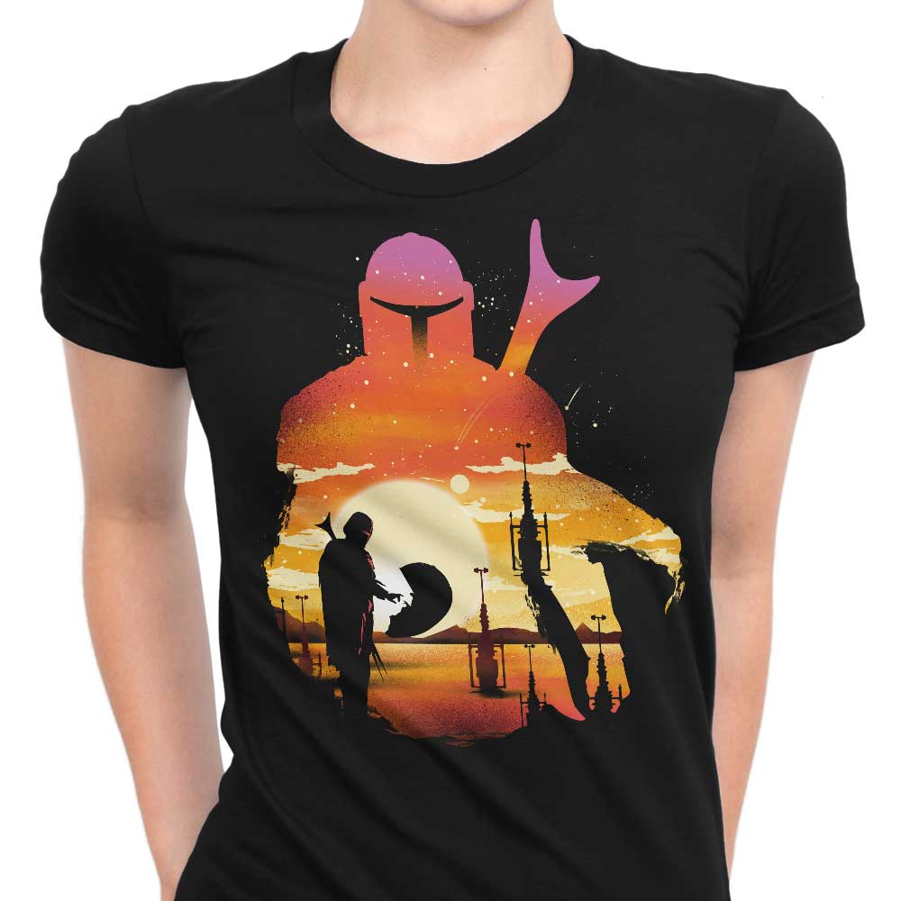 Mando Sunset Women's Apparel - Adult & Kids T-Shirts, Sweatshirts & Hoodies apparel design preview 1