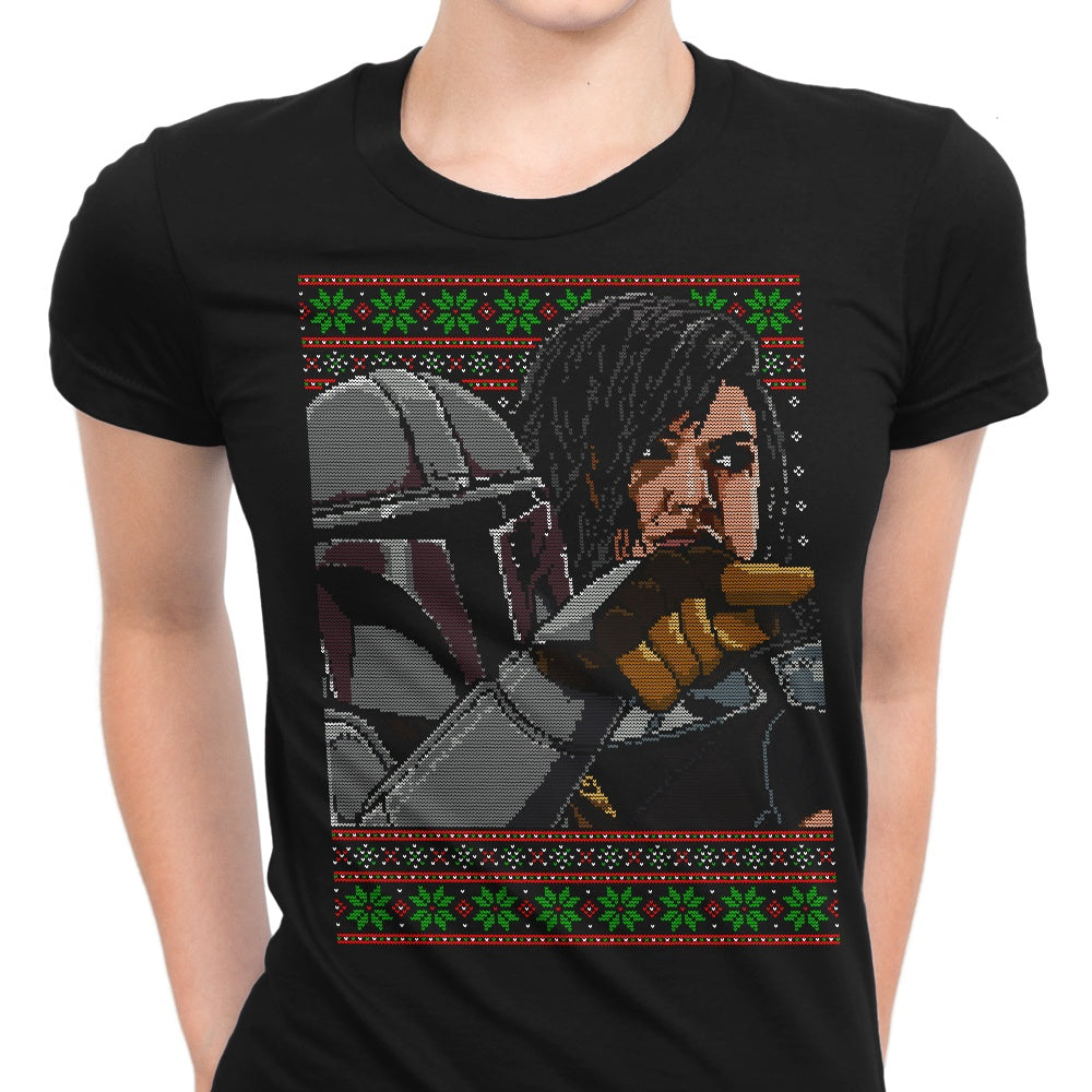 Mando Yelling Sweater Women's Apparel - Adult & Kids T-Shirts, Sweatshirts & Hoodies apparel design preview 1