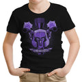Maniacus Violaceus Youth Apparel - Adult & Kids T-Shirts, Sweatshirts & Hoodies apparel design preview 1