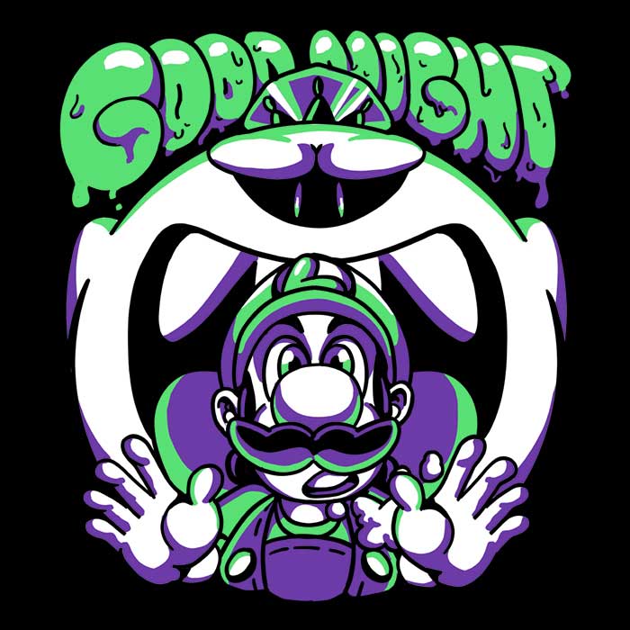 Mansion Night Tank Top - Adult & Kids T-Shirts, Sweatshirts & Hoodies apparel design preview 2