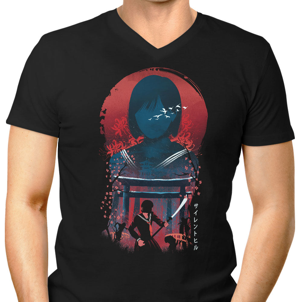 Marked by Memory Men's V-Neck - Adult & Kids T-Shirts, Sweatshirts & Hoodies apparel design preview 1