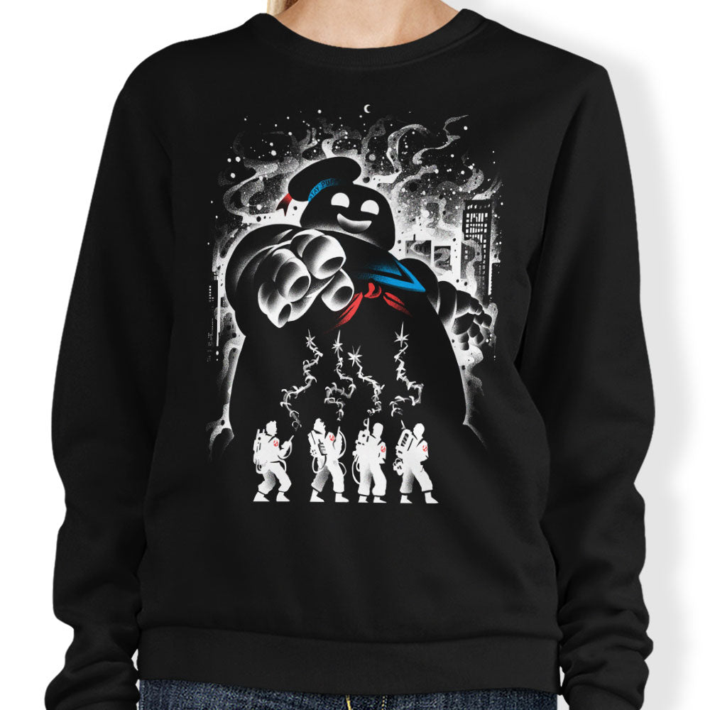 Marshmallow Ghost - Adult & Kids T-Shirts, Sweatshirts & Hoodies apparel design preview 1