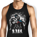 Marshmallow Ghost Tank Top - Adult & Kids T-Shirts, Sweatshirts & Hoodies apparel design preview 1