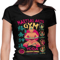 Martial Arts Gym Women's V-Neck - Adult & Kids T-Shirts, Sweatshirts & Hoodies apparel design preview 1