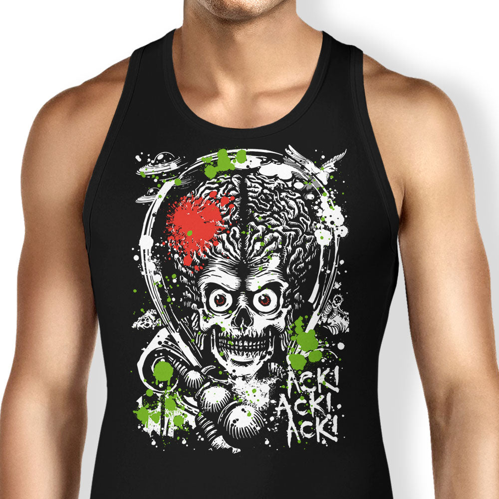 Martian Mayhem Tank Top - Adult & Kids T-Shirts, Sweatshirts & Hoodies apparel design preview 1