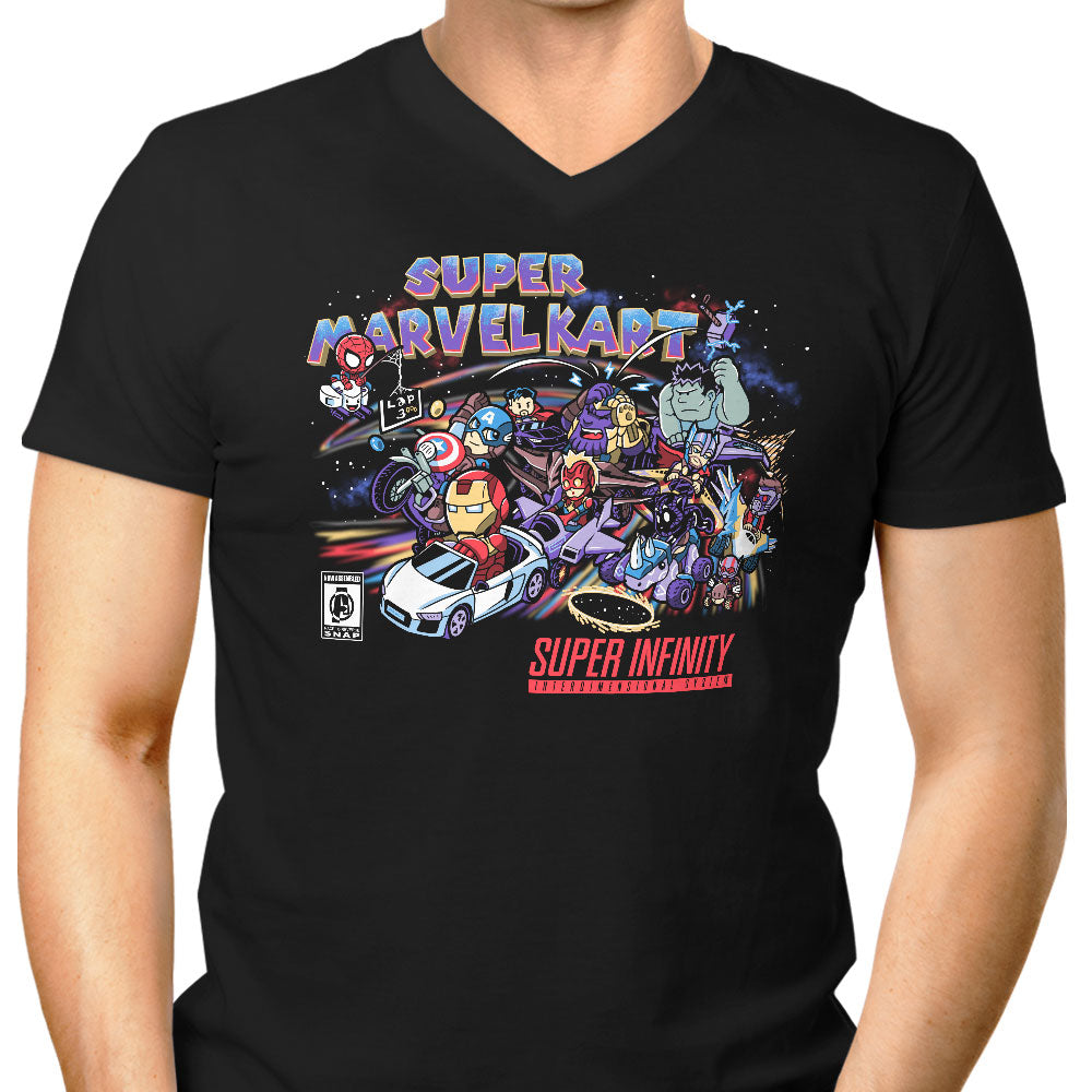 Marvelous Kart Men's V-Neck - Adult & Kids T-Shirts, Sweatshirts & Hoodies apparel design preview 1