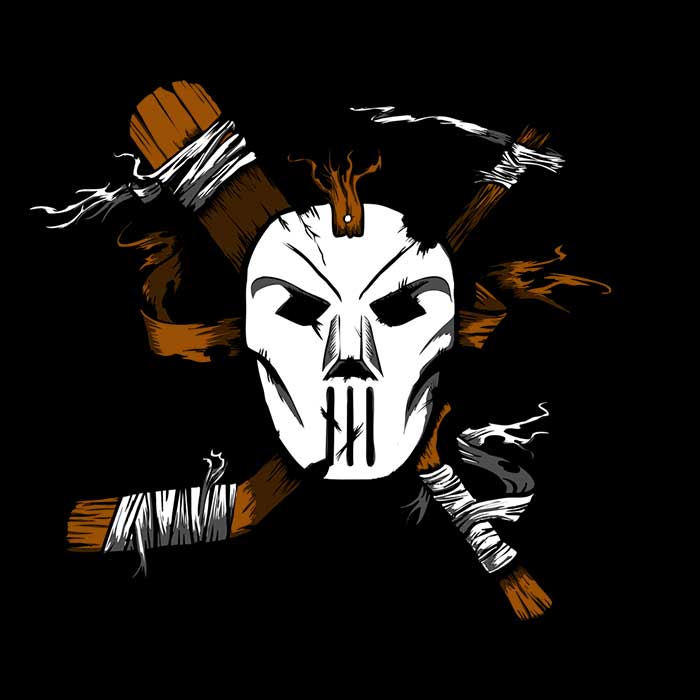 Masked Chaos Men's Apparel - Adult & Kids T-Shirts, Sweatshirts & Hoodies apparel design preview 2