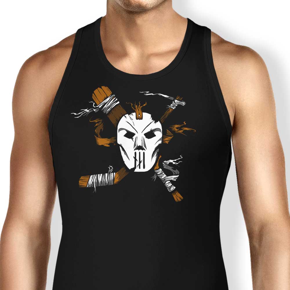 Masked Chaos Tank Top - Adult & Kids T-Shirts, Sweatshirts & Hoodies apparel design preview 1