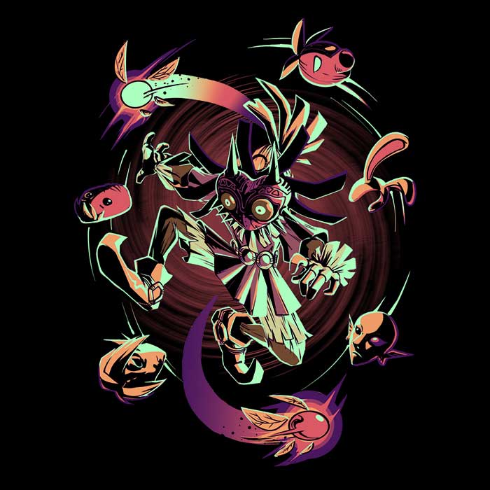 Masked Destiny Coasters - Adult & Kids T-Shirts, Sweatshirts & Hoodies apparel design preview 1