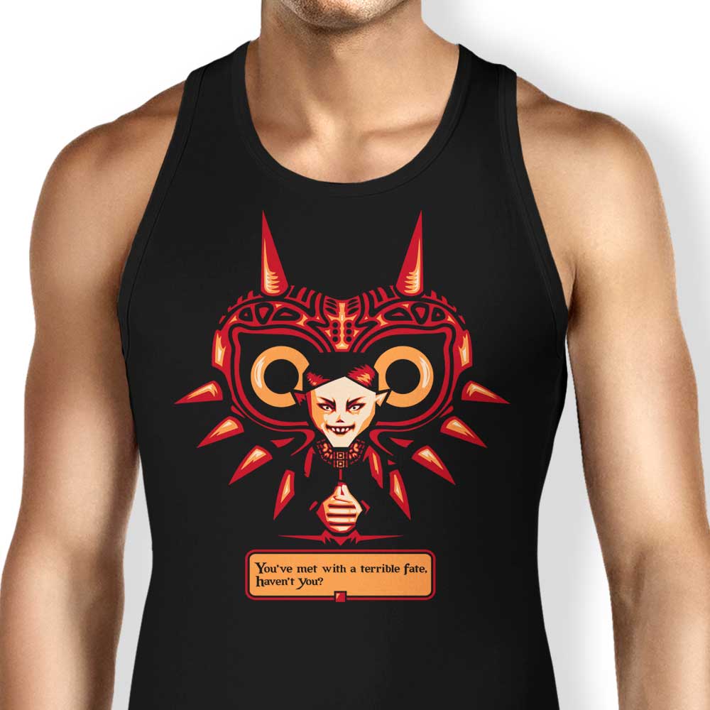 Masked Fate Tank Top - Adult & Kids T-Shirts, Sweatshirts & Hoodies apparel design preview 1