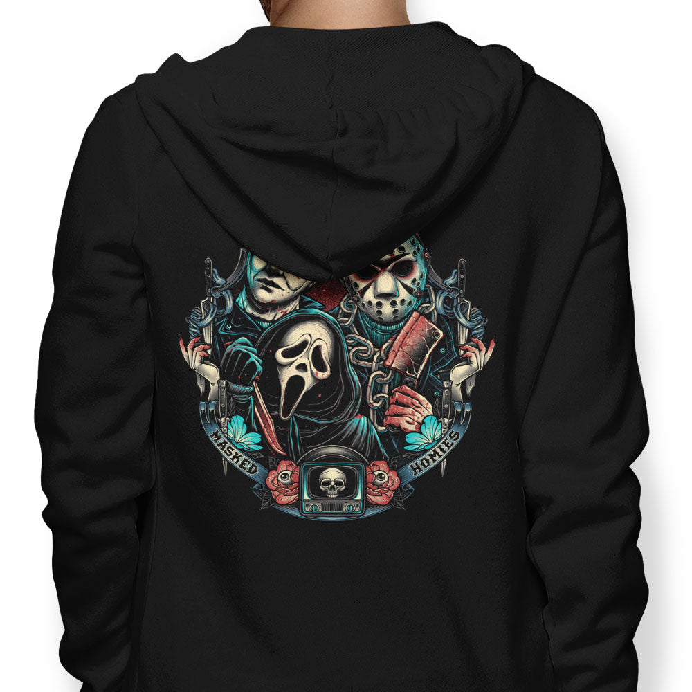 Masked Homies - Adult & Kids T-Shirts, Sweatshirts & Hoodies apparel design preview 1