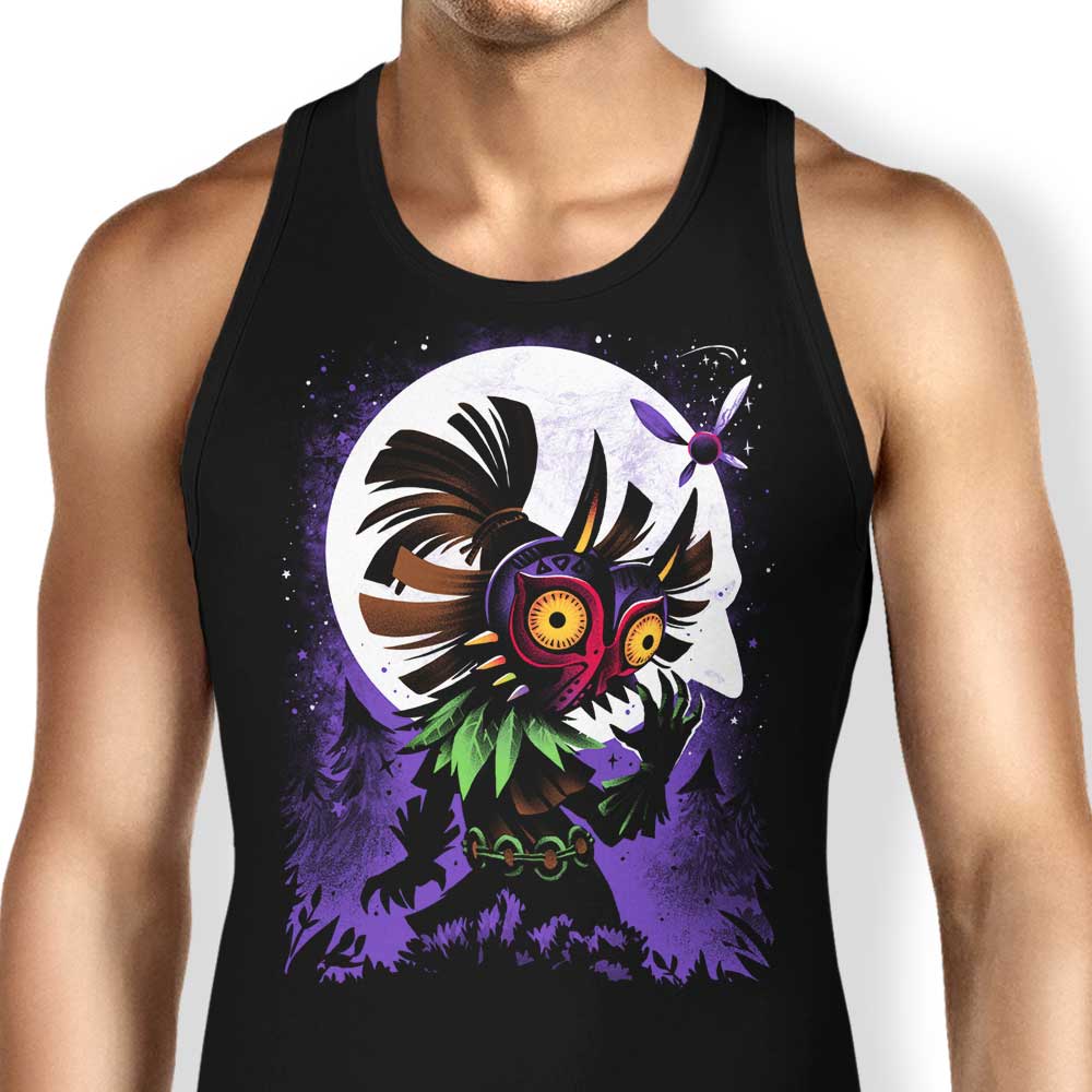 Masked Sorcerer Tank Top - Adult & Kids T-Shirts, Sweatshirts & Hoodies apparel design preview 1