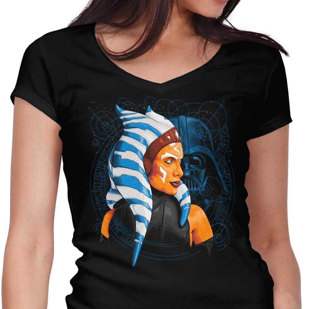 Master and Apprentice Women's V-Neck - Adult & Kids T-Shirts, Sweatshirts & Hoodies apparel design preview 1