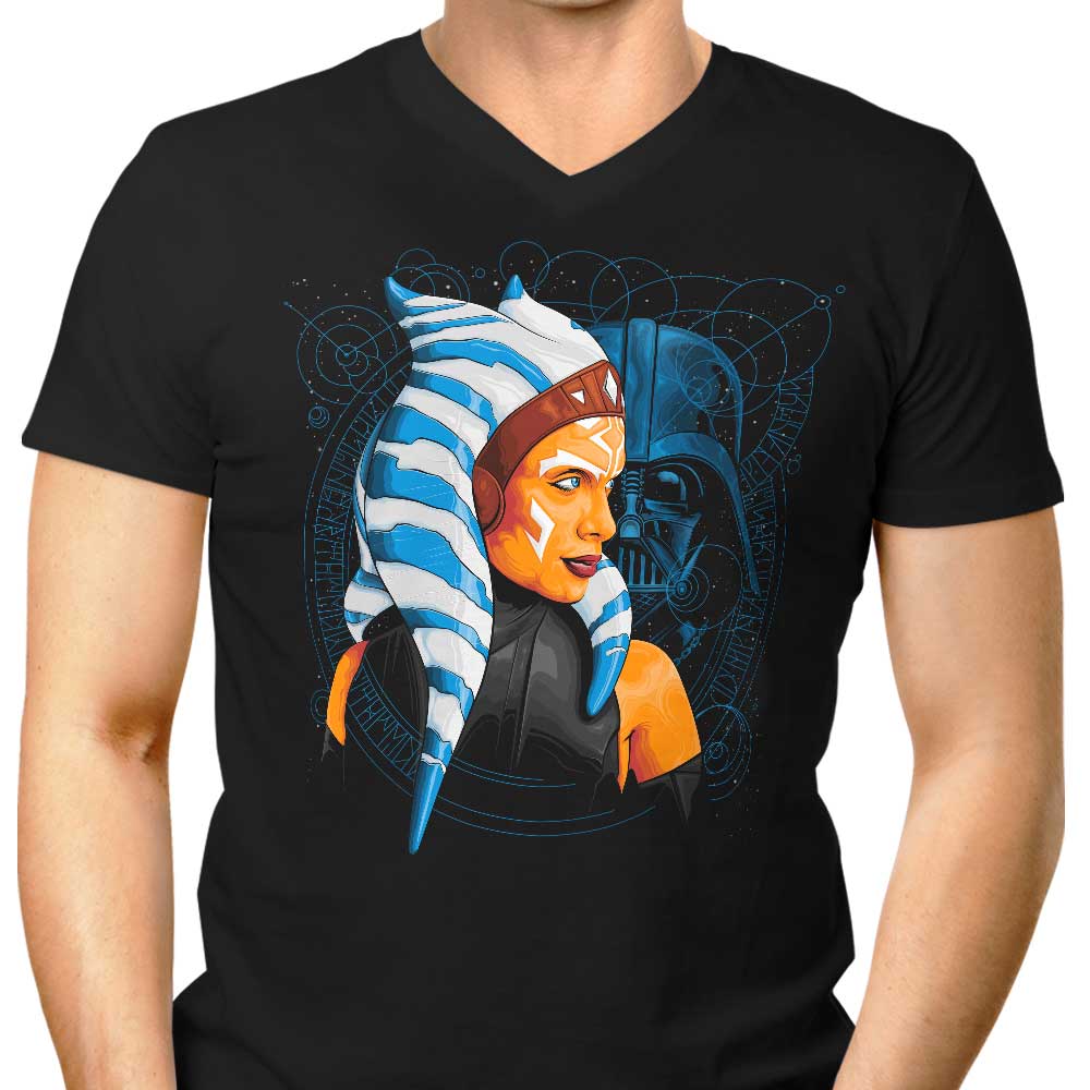 Master and Apprentice Men's V-Neck - Adult & Kids T-Shirts, Sweatshirts & Hoodies apparel design preview 1