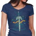 Master Controller Women's V-Neck - Adult & Kids T-Shirts, Sweatshirts & Hoodies apparel design preview 1