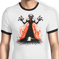 Master of Darkness Ringer - Adult & Kids T-Shirts, Sweatshirts & Hoodies apparel design preview 1