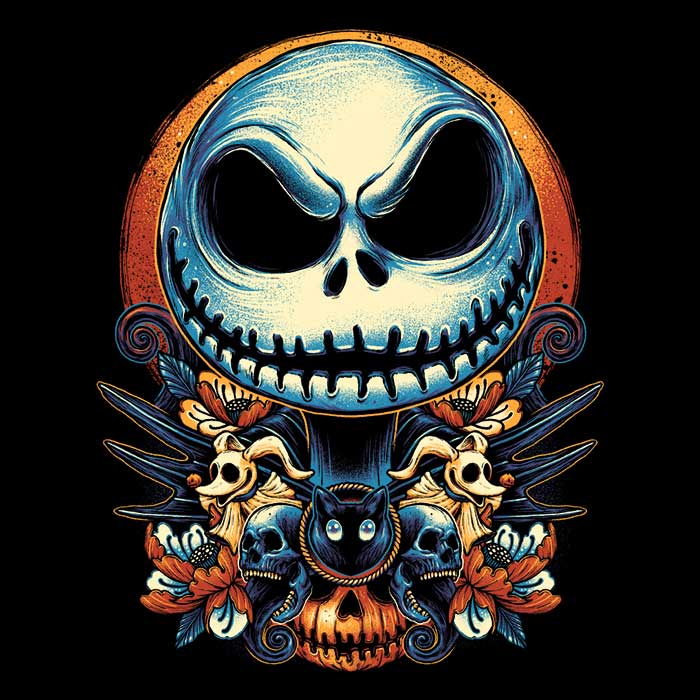 Master of Fright - Adult & Kids T-Shirts, Sweatshirts & Hoodies apparel design preview 2