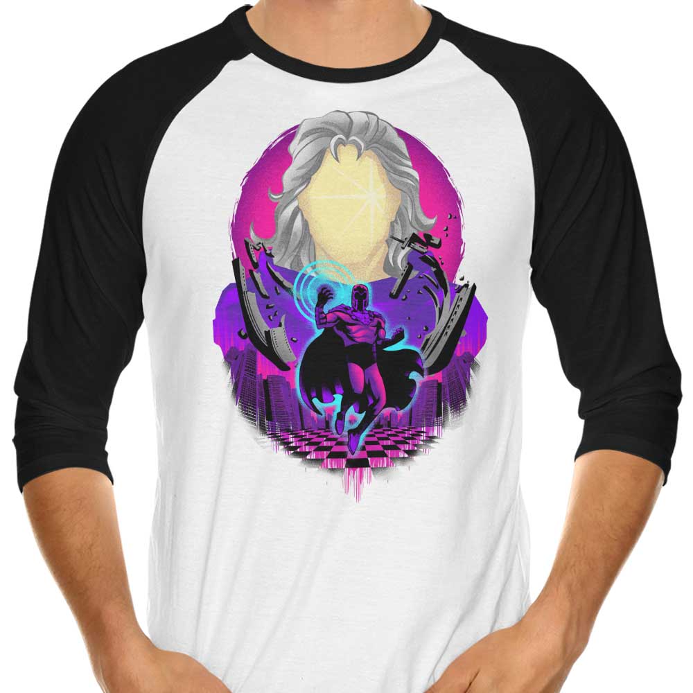 Master of Polarity 3/4 Sleeve Raglan - Adult & Kids T-Shirts, Sweatshirts & Hoodies apparel design preview 1