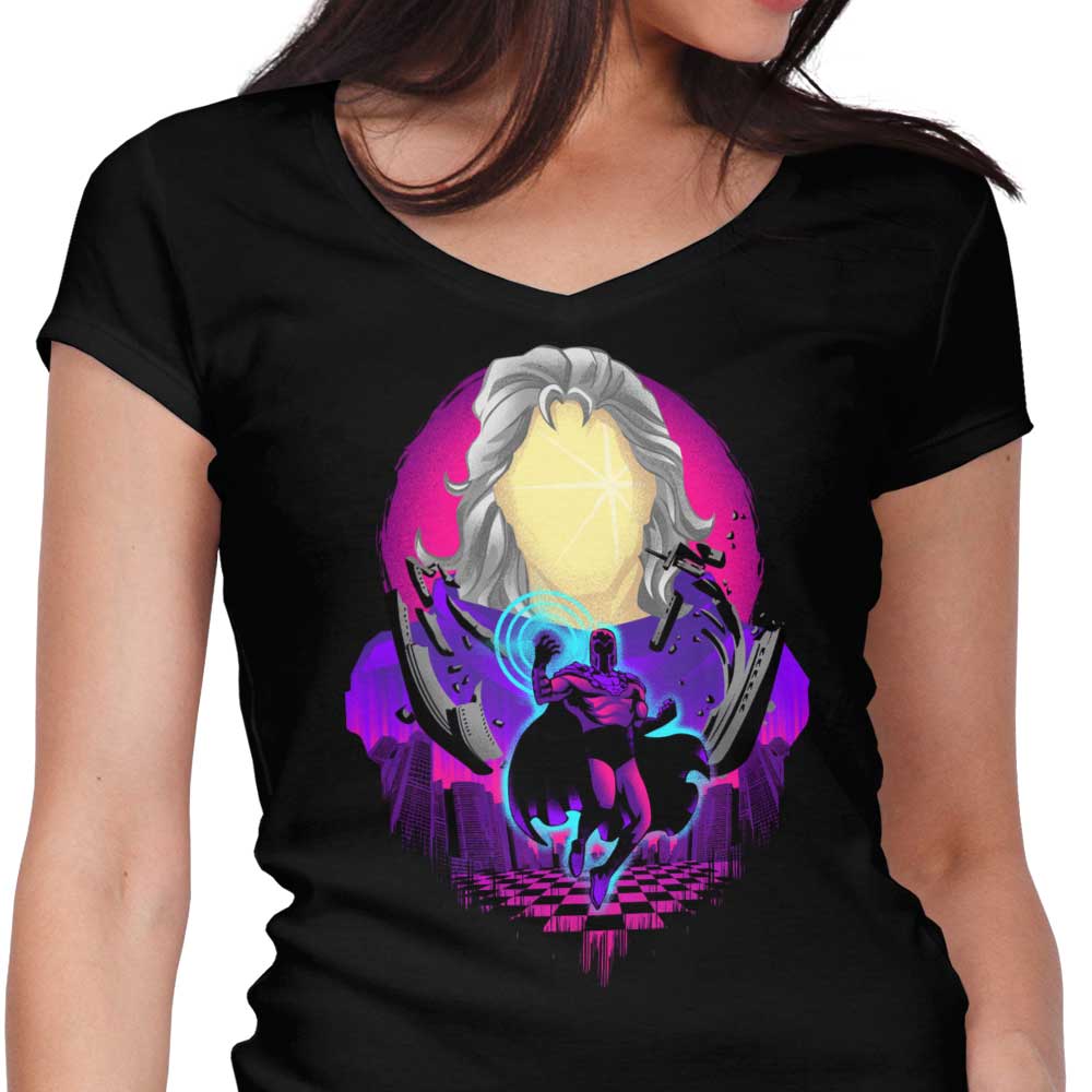 Master of Polarity Women's V-Neck - Adult & Kids T-Shirts, Sweatshirts & Hoodies apparel design preview 1