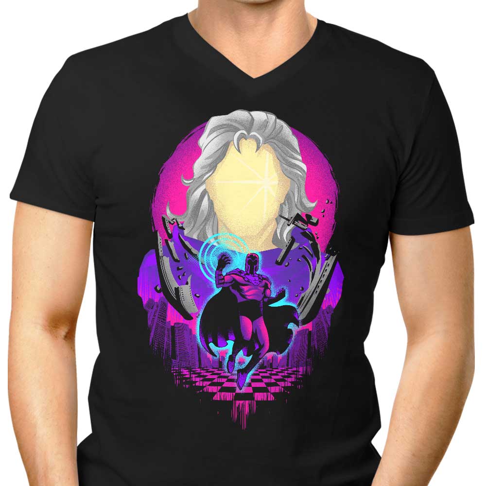 Master of Polarity Men's V-Neck - Adult & Kids T-Shirts, Sweatshirts & Hoodies apparel design preview 1
