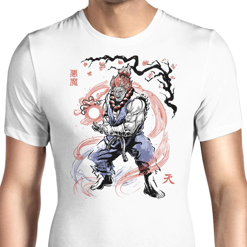 Master of the Fist Sumi-e Men's Apparel - Adult & Kids T-Shirts, Sweatshirts & Hoodies apparel design preview 1