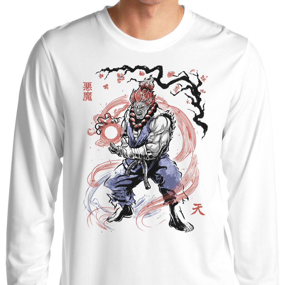 Master of the Fist Sumi-e - Adult & Kids T-Shirts, Sweatshirts & Hoodies apparel design preview 1