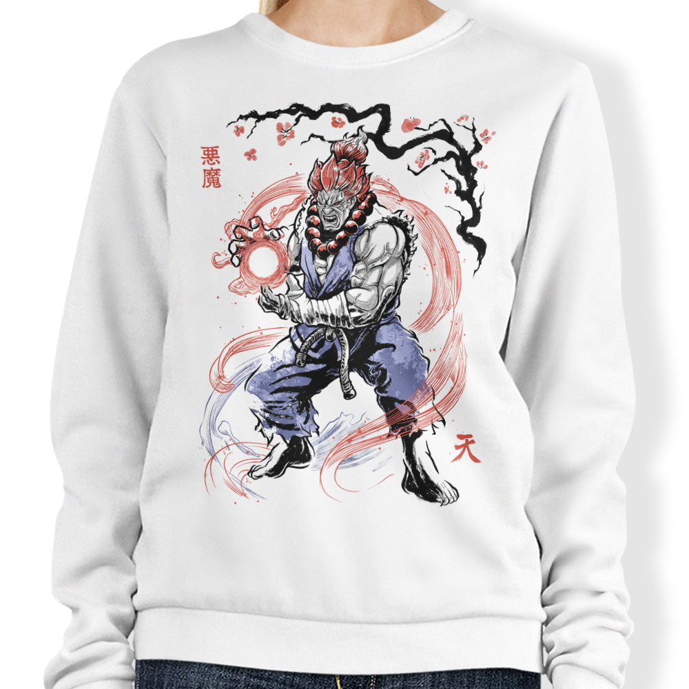 Master of the Fist Sumi-e - Adult & Kids T-Shirts, Sweatshirts & Hoodies apparel design preview 1
